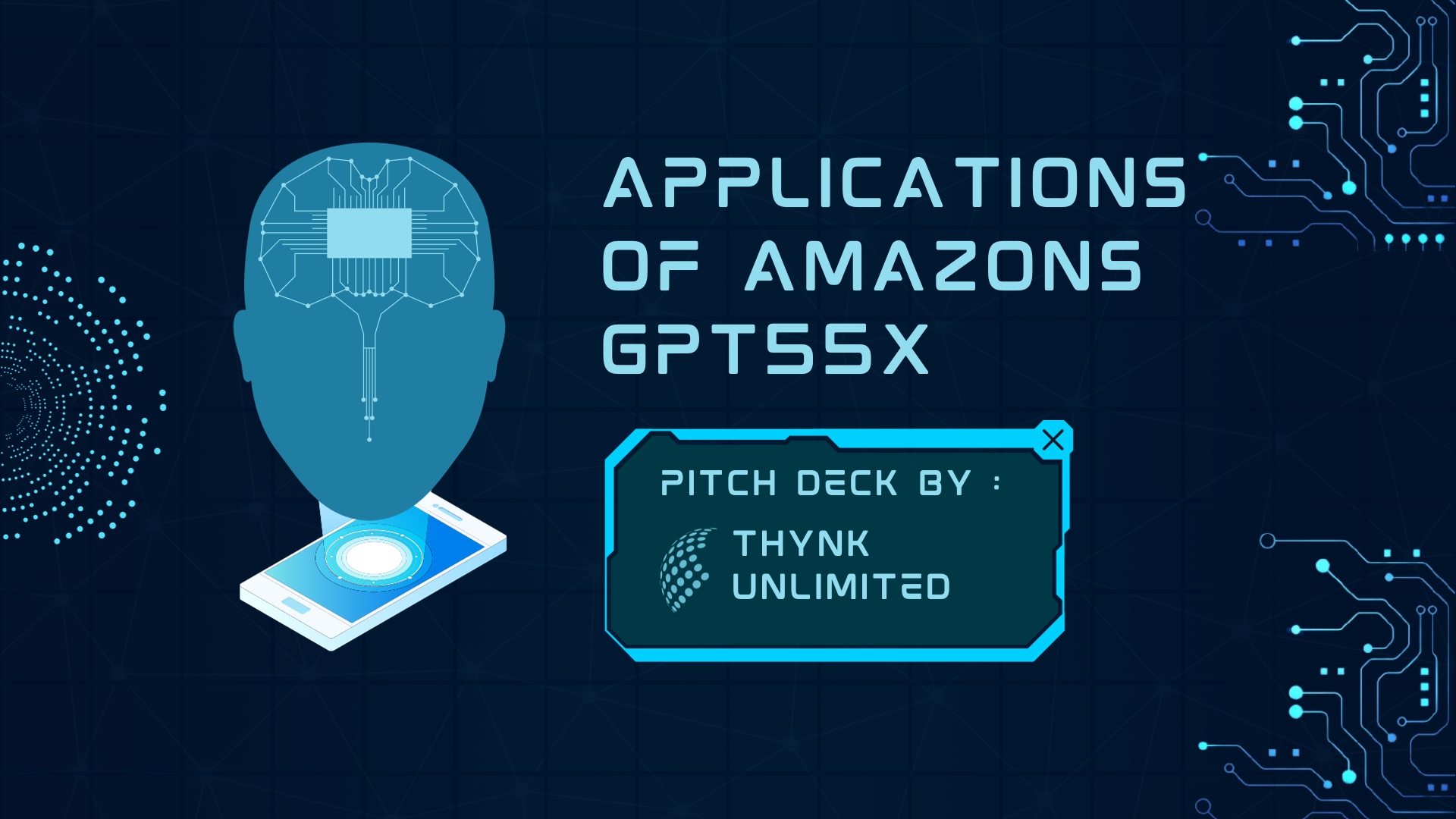 Applications of Amazons GPT55X